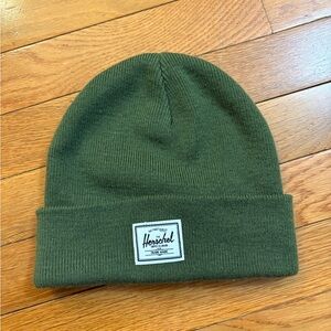 Herschel Green Beanie Hat
